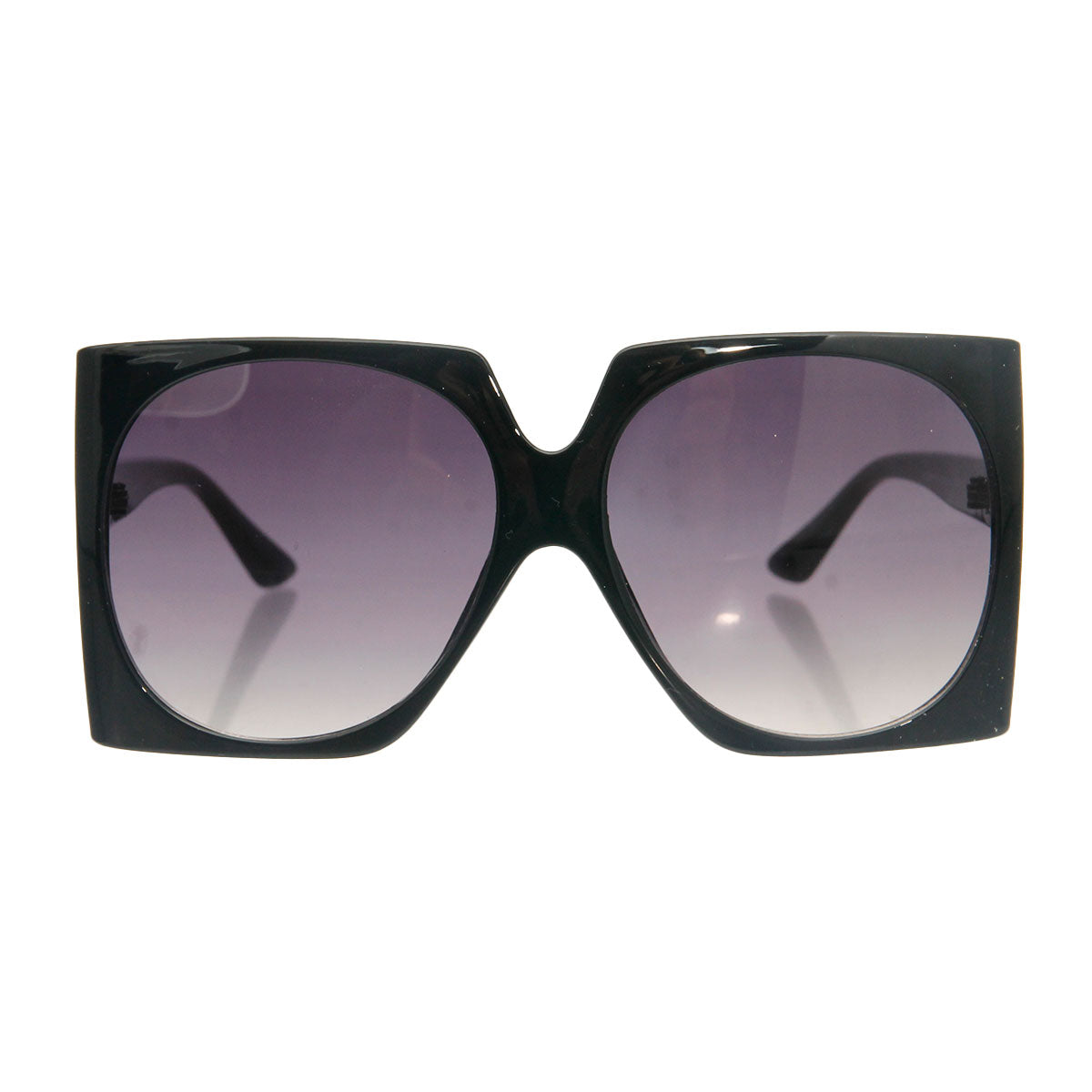 Black Square 70s Sunglasses