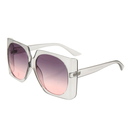 Gray Square 70s Sunglasses