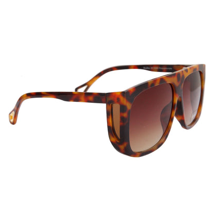 Tortoiseshell Side Shield Sunglasses