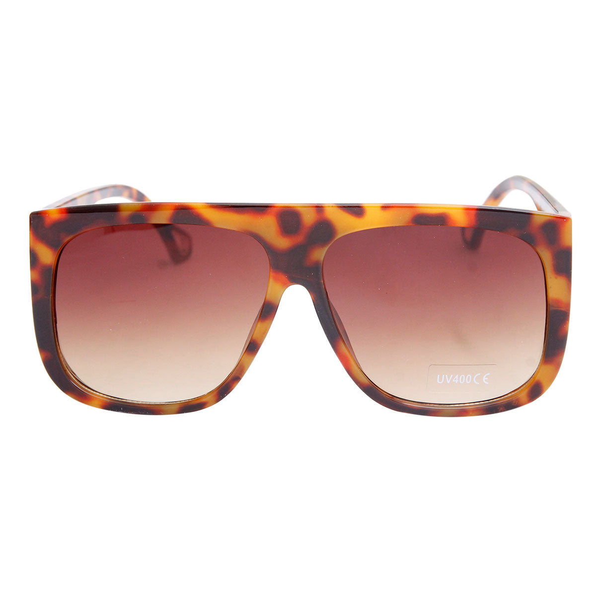 Tortoiseshell Side Shield Sunglasses