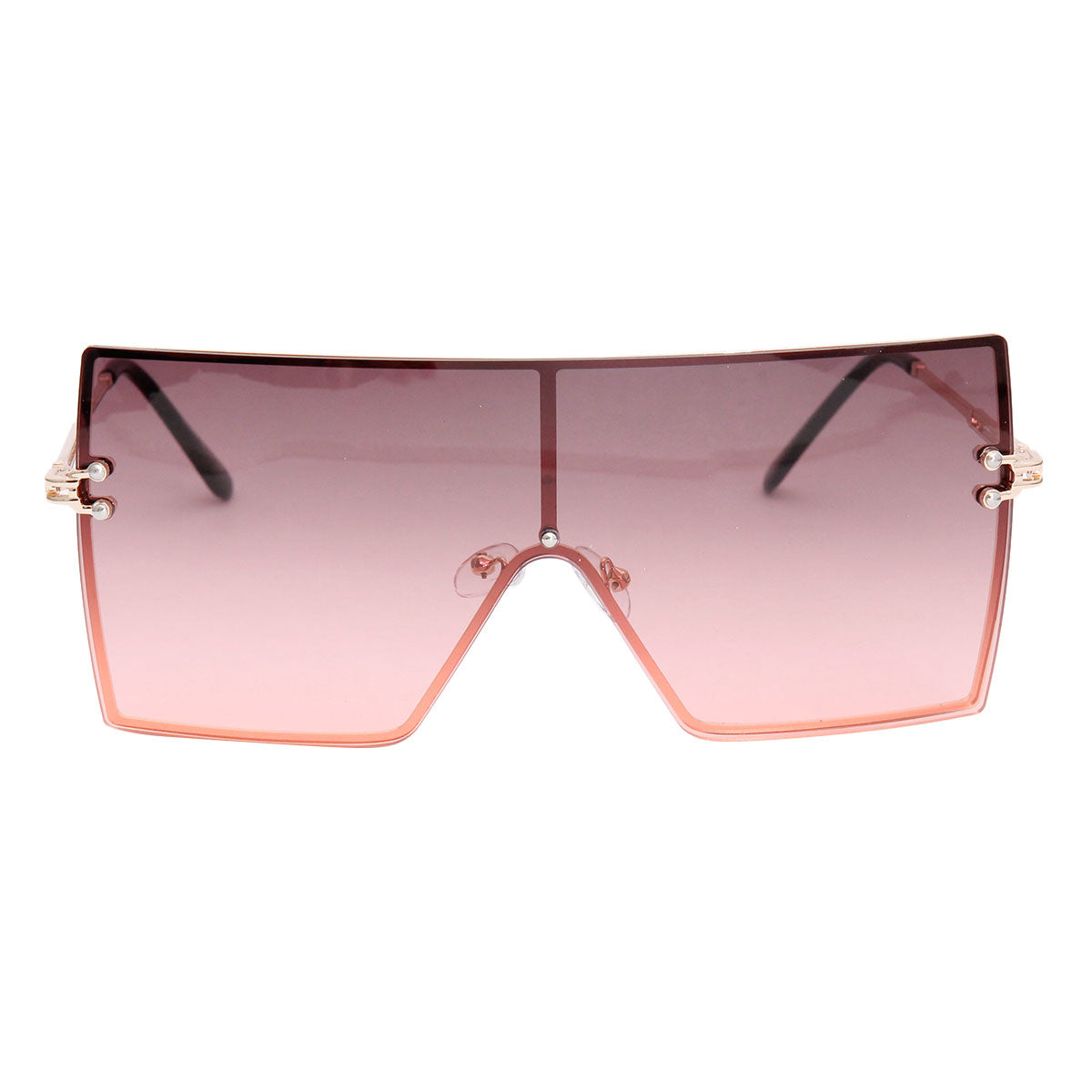 Pink Gradient Square Visors