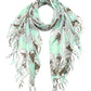 Historical Coin Print Scarf