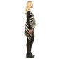 Zebra Pattern Fuzzy Vest