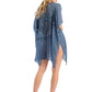 Blue Mermaid Beach Cover Up
