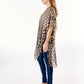 Lightweight Leopard Print Kimono