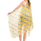 Yellow Leopard Lightweight Scarf