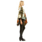 Olive Plaid Soft Poncho