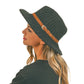 Black Knit Panama