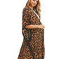 Leopard Lightweight Long Kimono