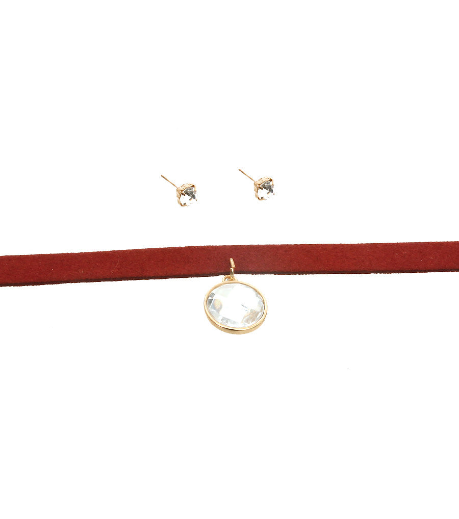 Dangle Stone Choker