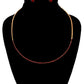 Stoned Simple Necklace Set