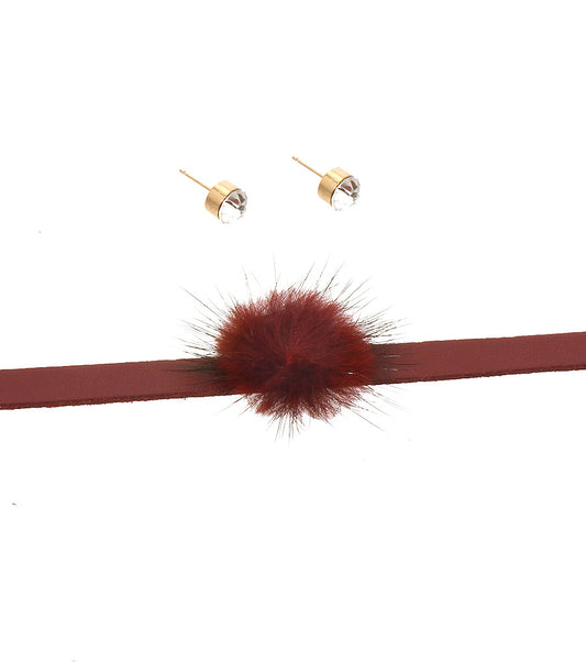 Pom Pom Choker