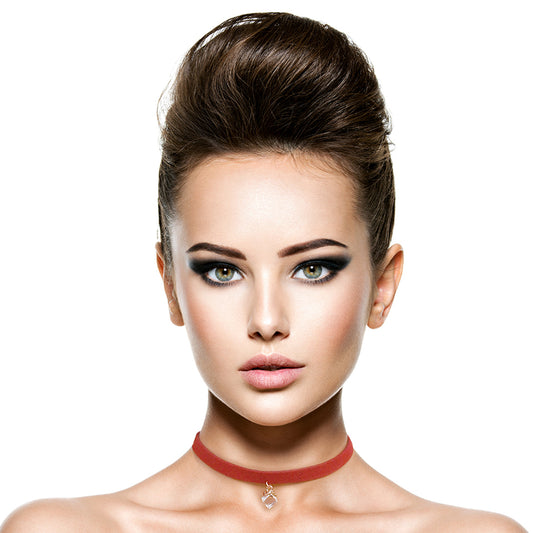 Dozen Burgundy Prism Choker Sets