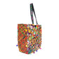 Black Tribal Embroidered Tote