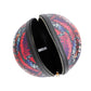 Purple and Black Graffiti Basketball Bag