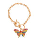 Multi Color Flutter Butterfly Bracelet