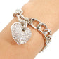 Heart Toggle Bracelet