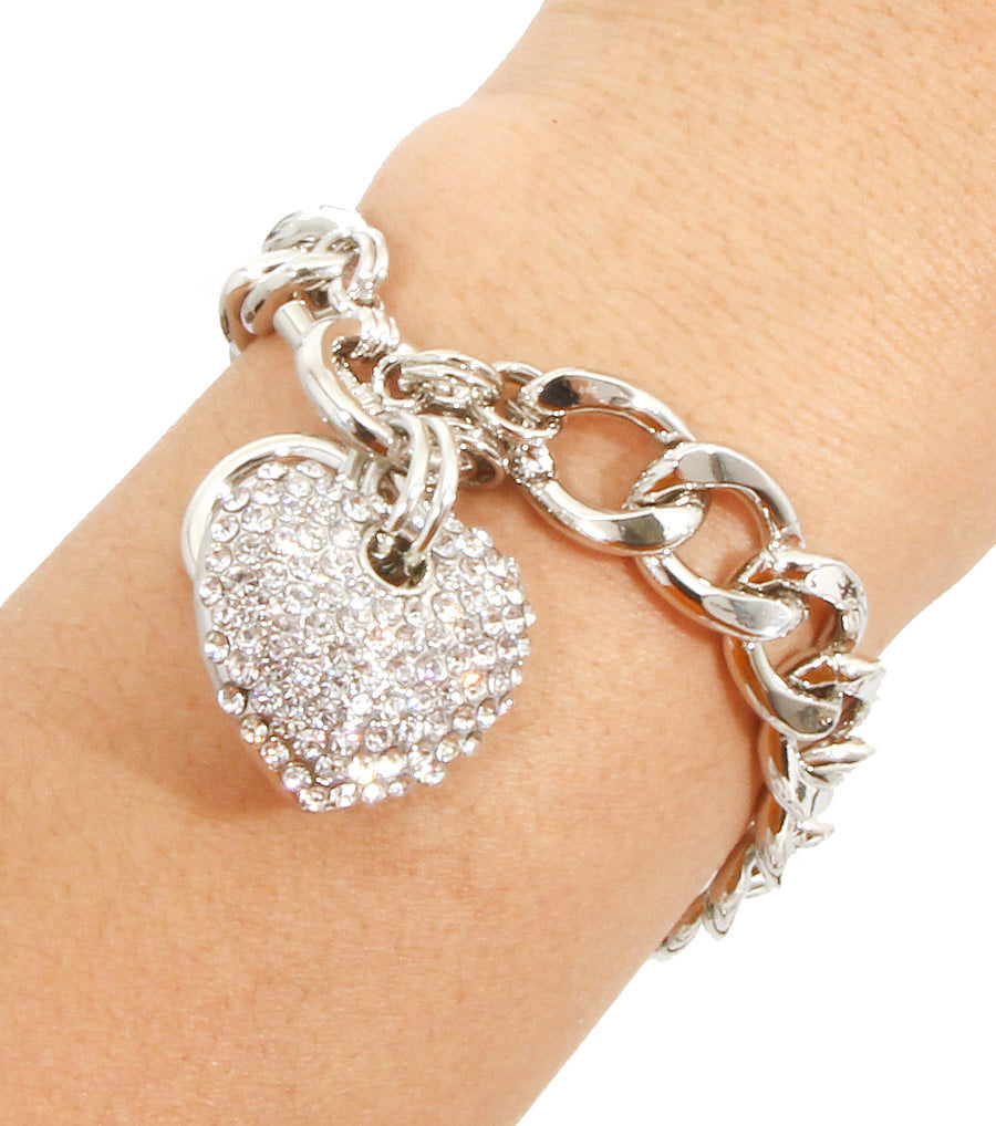 Heart Toggle Bracelet