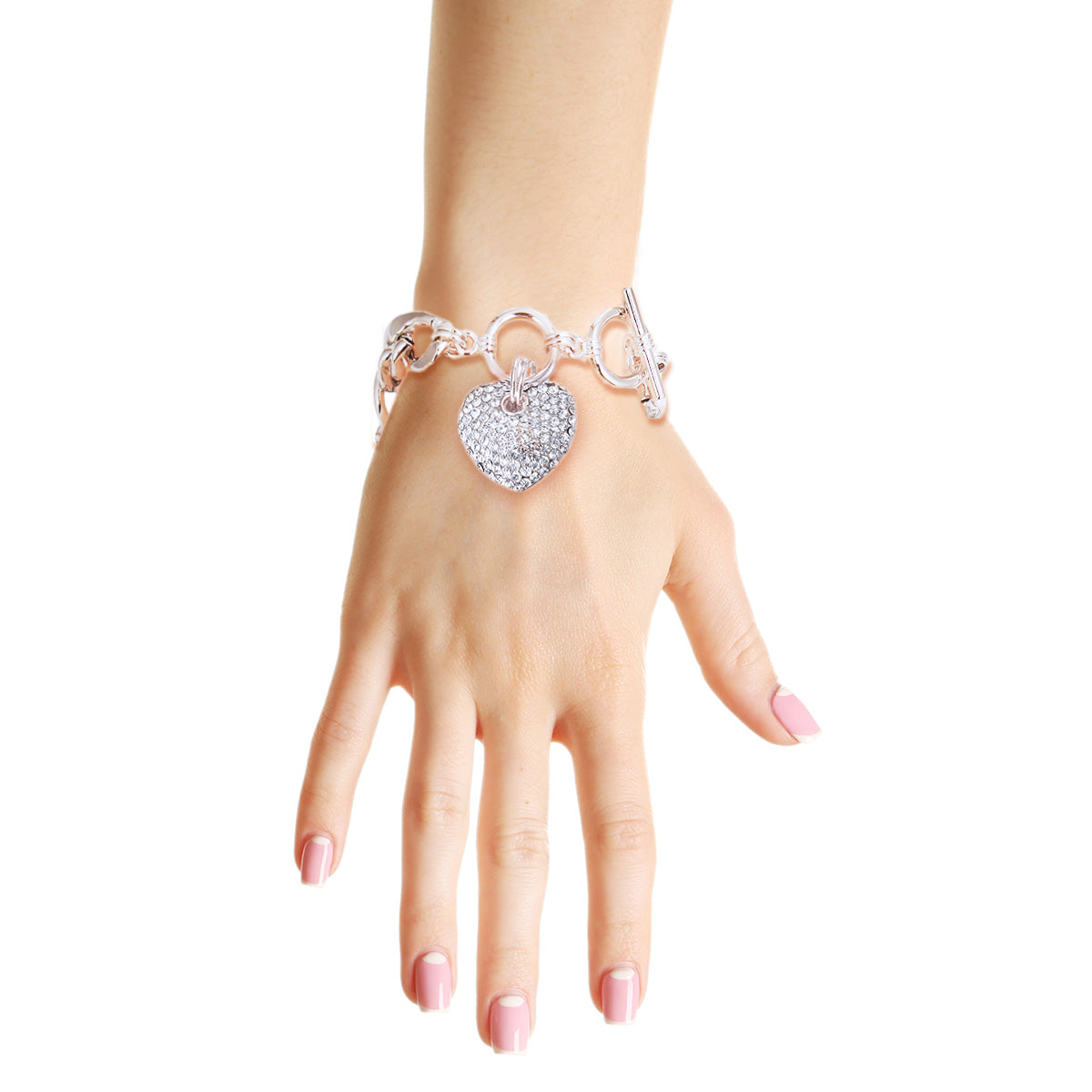 Heart Toggle Bracelet