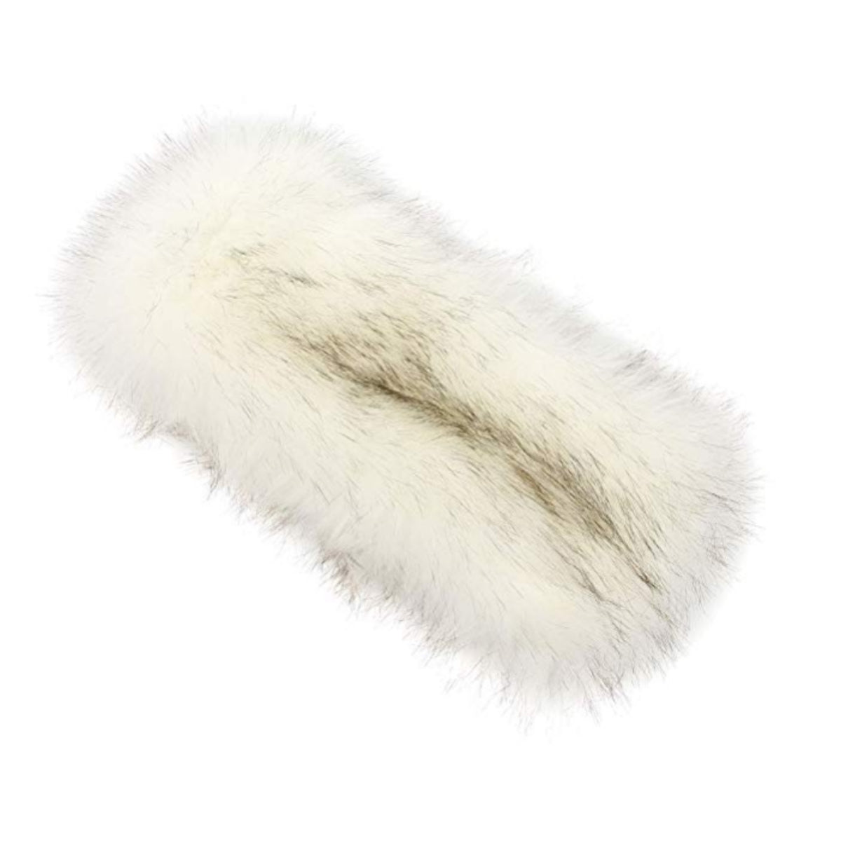 Ivory Fur Earmuff Headband