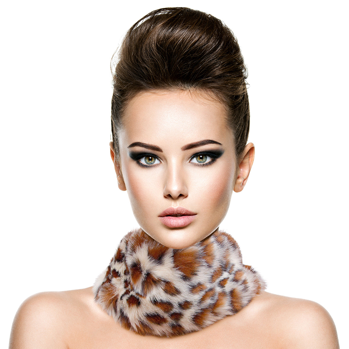 Leopard Fur Earmuff Headband