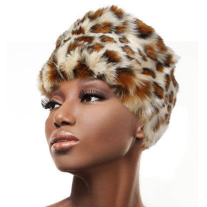 Leopard Fur Earmuff Headband