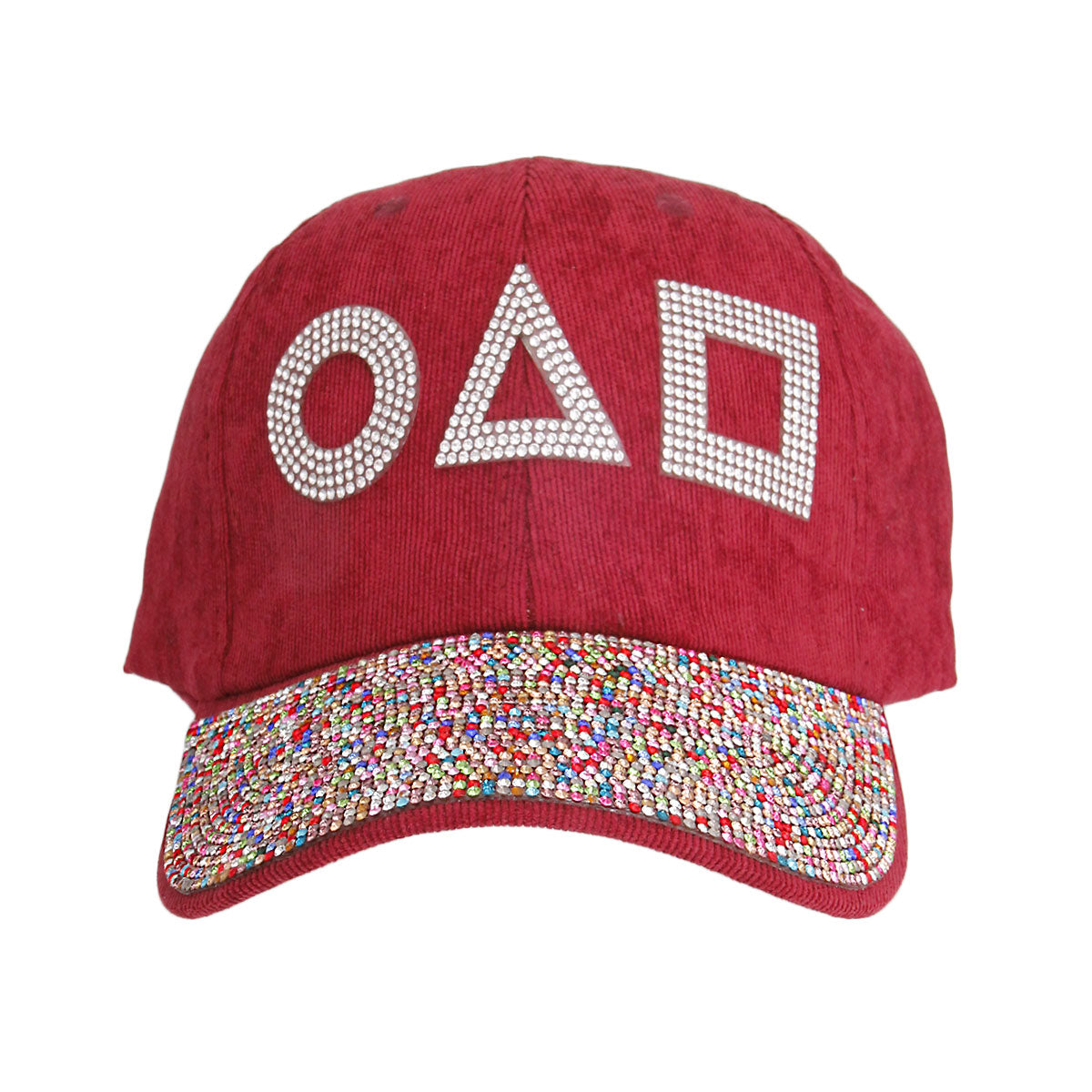 Burgundy Corduroy Squid Games Hat