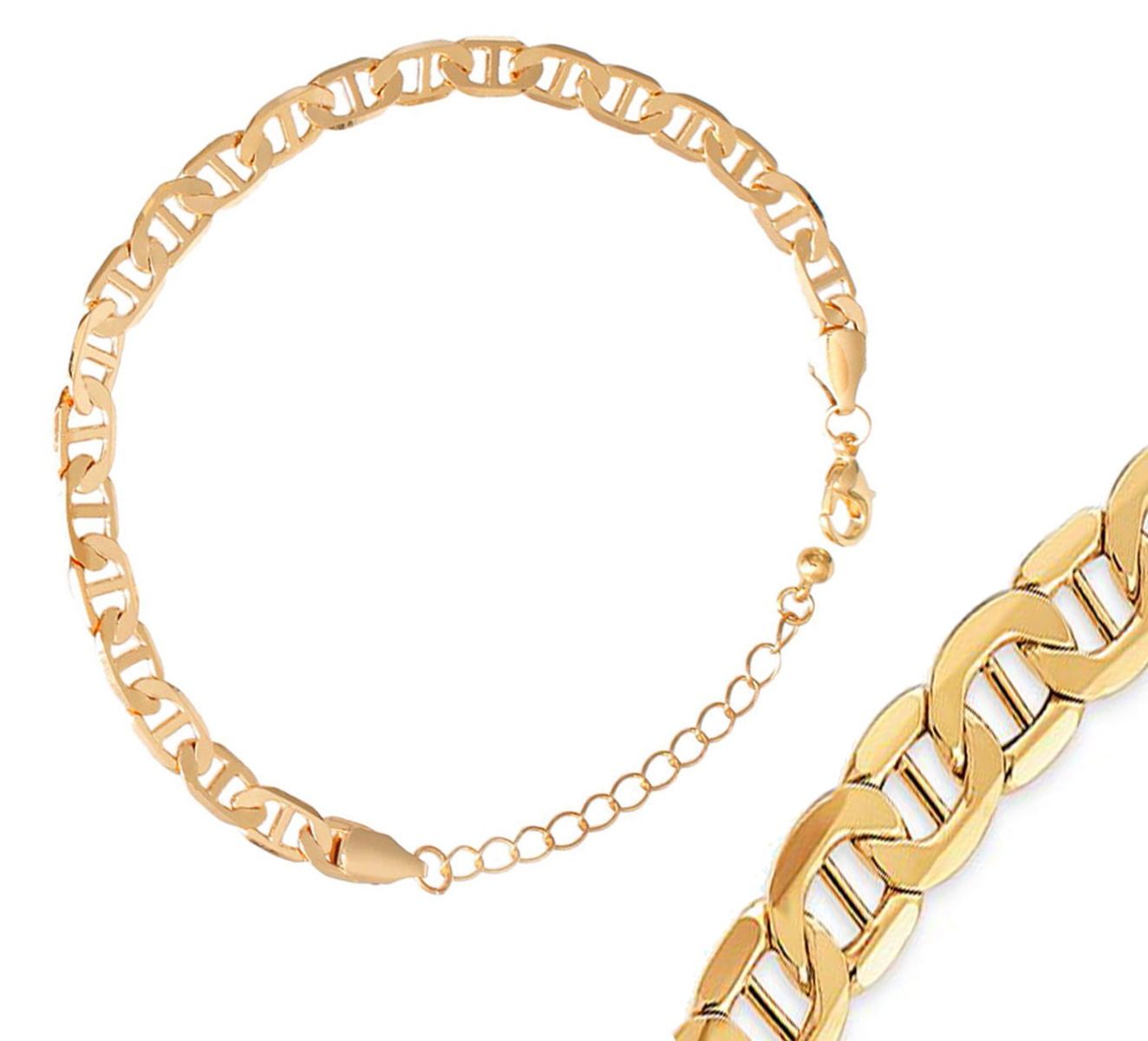 Mens Gold Mariner Bracelet