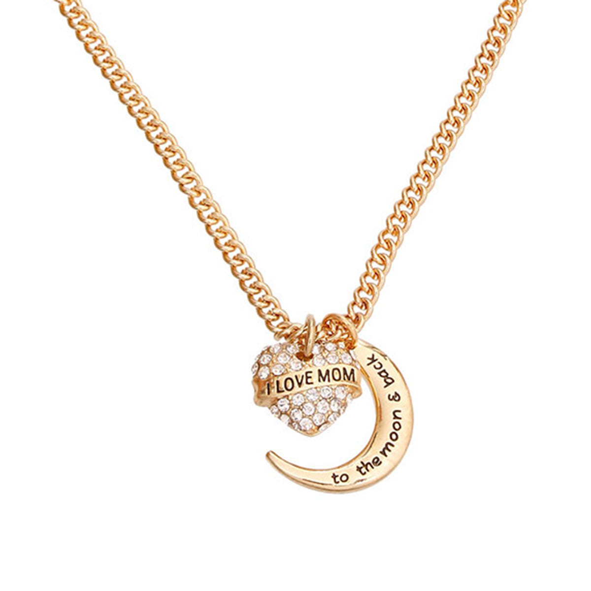 Gold to the Moon and Back Necklace