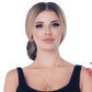 Rainbow Rhinestone Lock Necklace