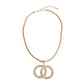 Rope Chain Aurora Borealis Designer Necklace