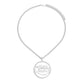 Silver Birthday Queen Necklace