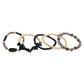 Black Druzy Stone Bracelets