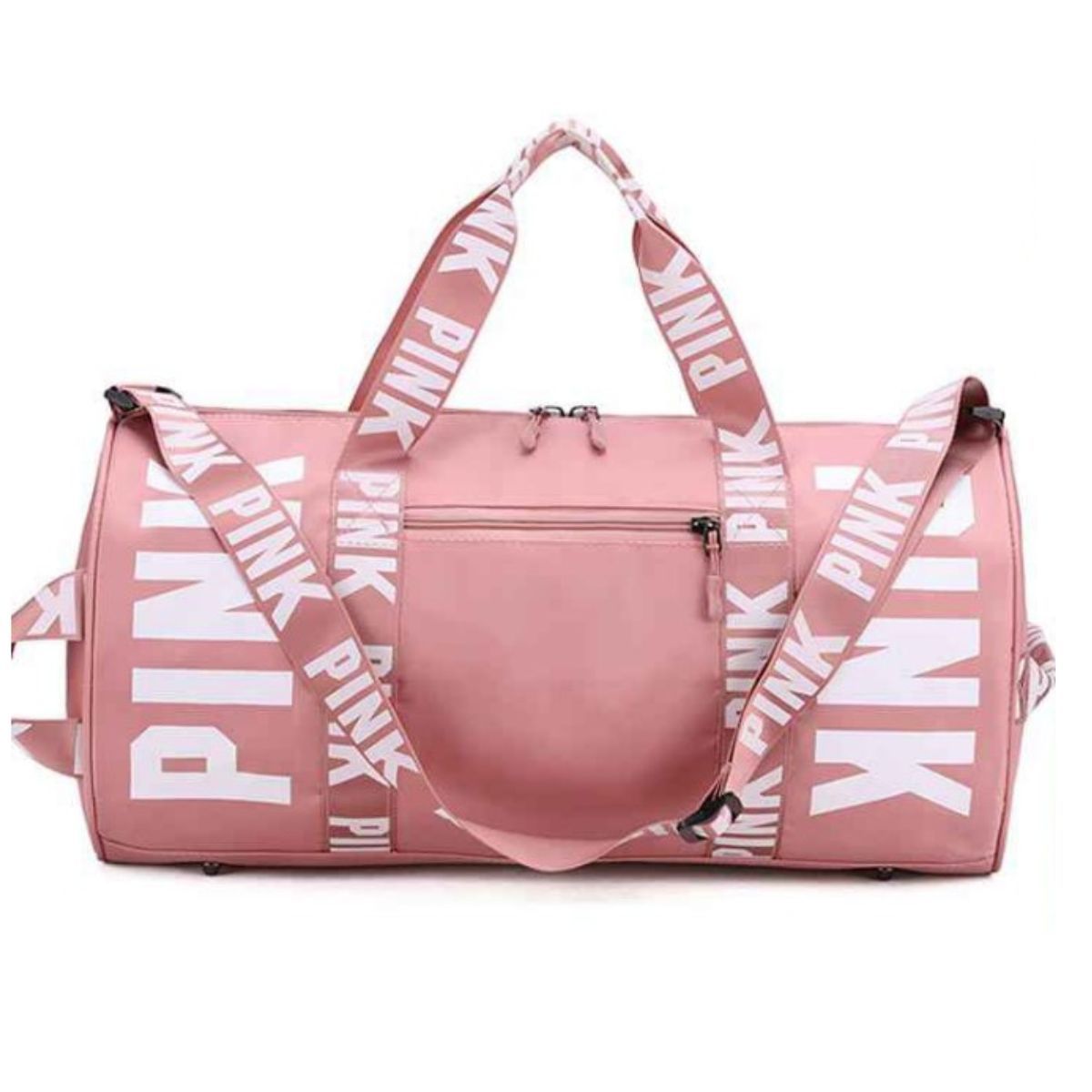 Pink Sport Duffel Bag