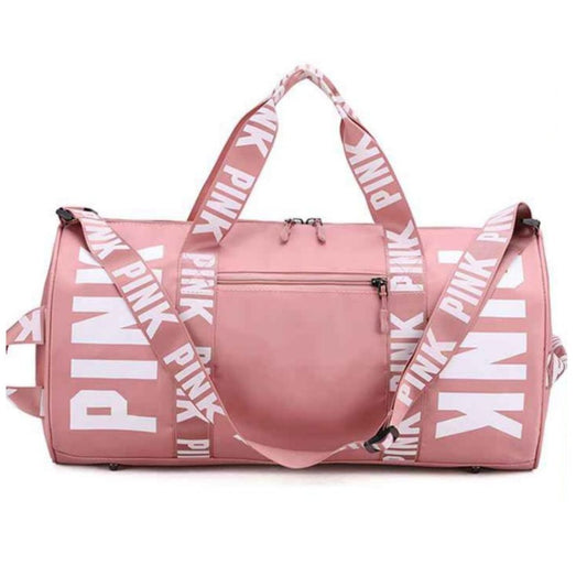 Pink Sport Duffel Bag