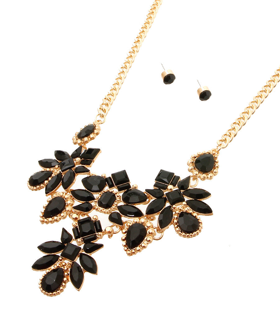 Flowers Necklace Set