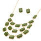 Stoned Layered Necklace Set