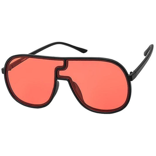 Red Lens Puzzle Piece Aviators