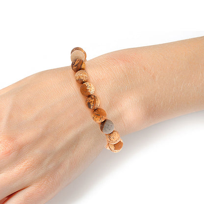 Brown Stone 10mm Bracelet