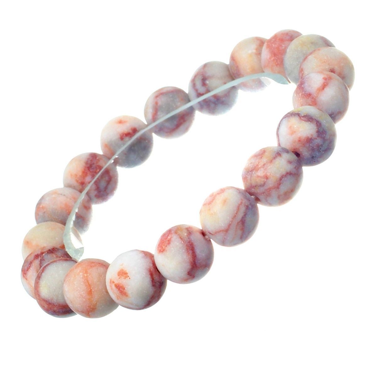 Light Pink Stone 10mm Bracelet