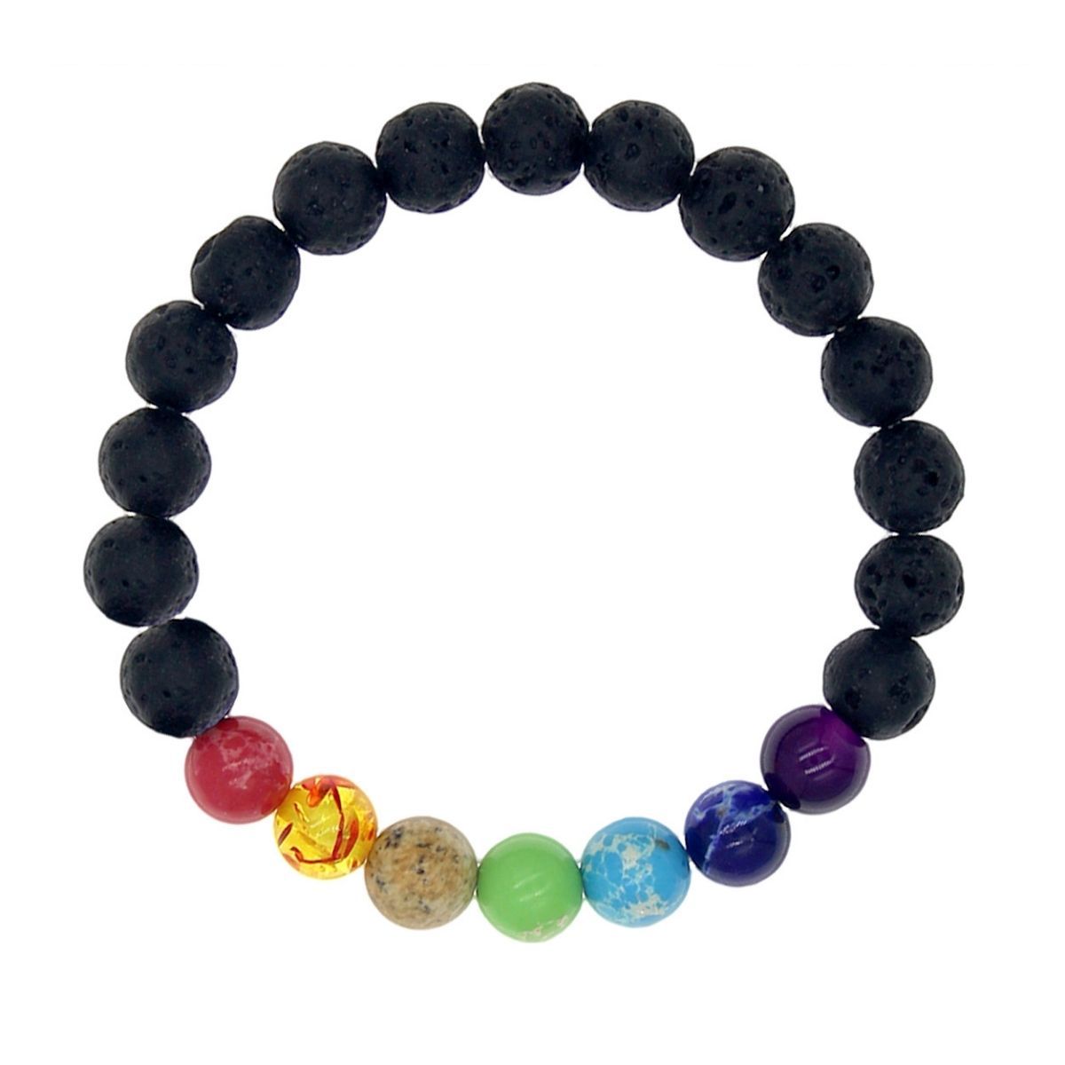 8mm Color Therapy Lava Bracelet