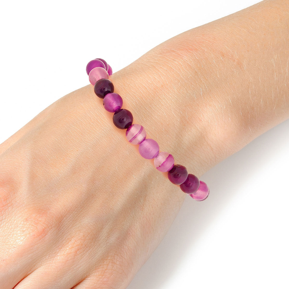 8mm Purple Therapy Bracelet