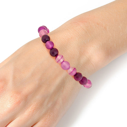 8mm Purple Therapy Bracelet