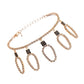 Gold Xmas Light Bulb Bracelet