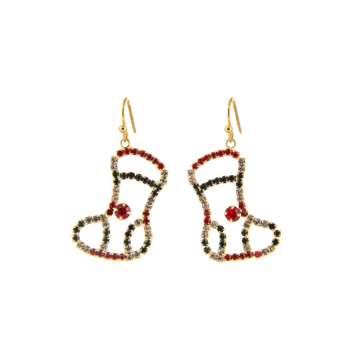 Xmas Stocking Earrings