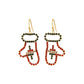 Xmas Mitten Earrings