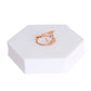 Multi Color 2 Line Heart Ring