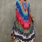 Feather Boho Cover Up Dress