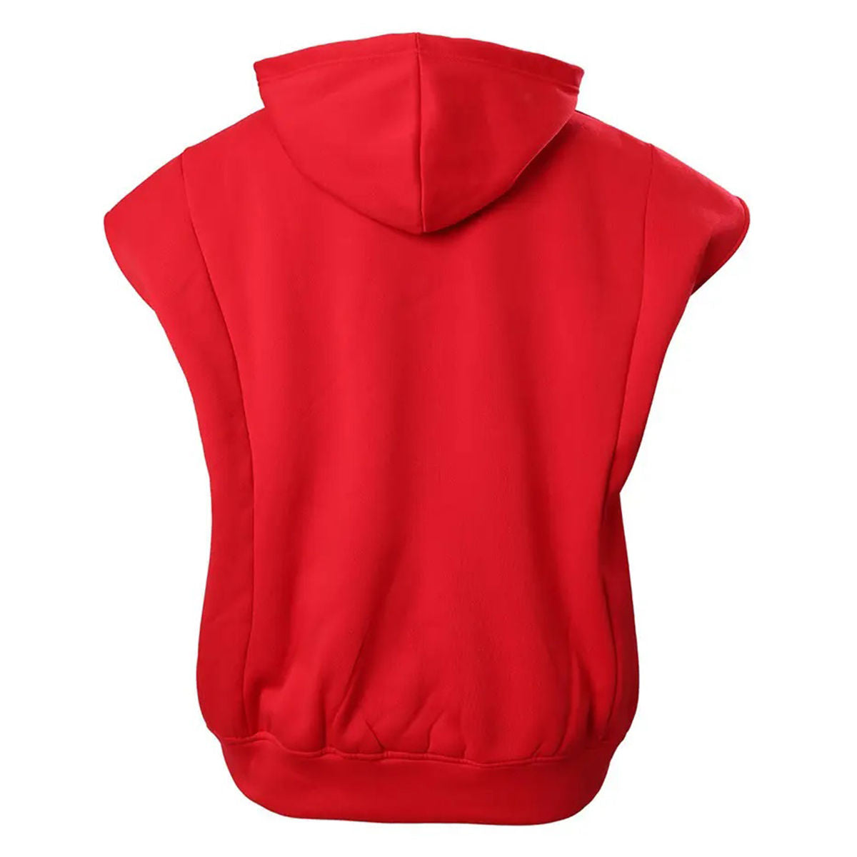 Red 3XL Mini Hoodie Dress
