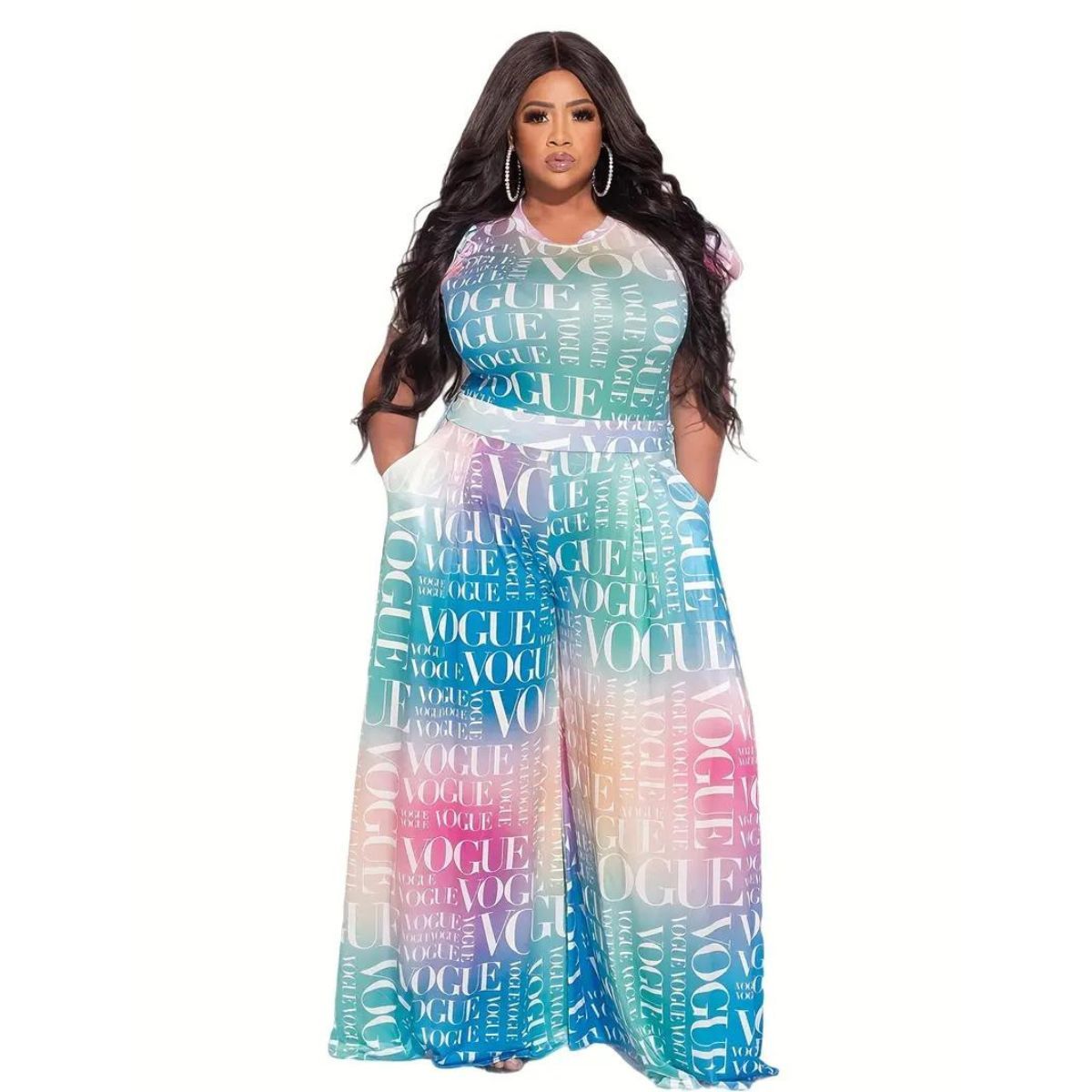 Rainbow 4XL Vogue Jumpsuit